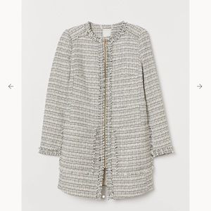 Bouclé coat